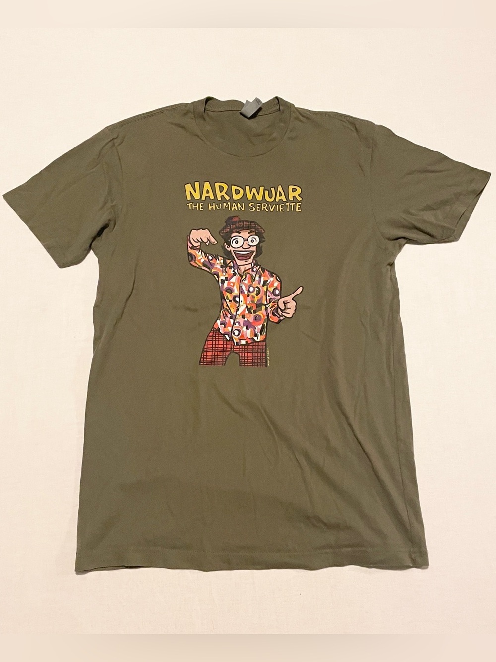 Nardwuar The Human Serviette Graphic T-Shirt M⁠edium